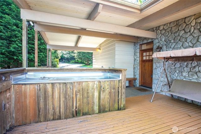 3003 Haxton Way, Bellingham, WA 98226 - view of wooden deck