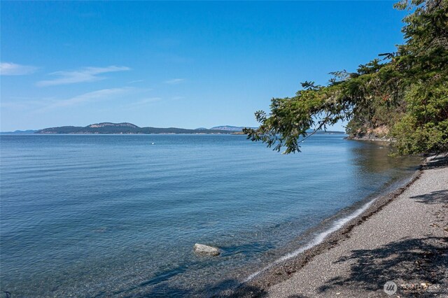 30 Smugglers Rowe, Henry Island, WA 98250 - water view featuring a mountainous background