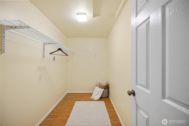 18514 71st St NW, Vaughn, WA 98394 - spacious closet with wood finished floors