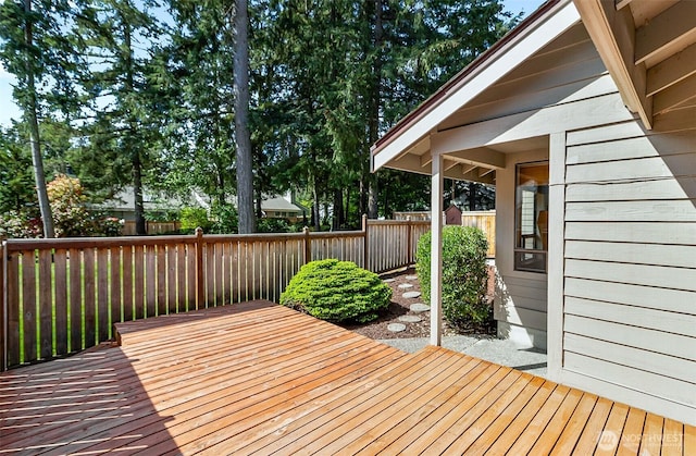 1324 Boise St, Fircrest, WA 98466 - deck with fence