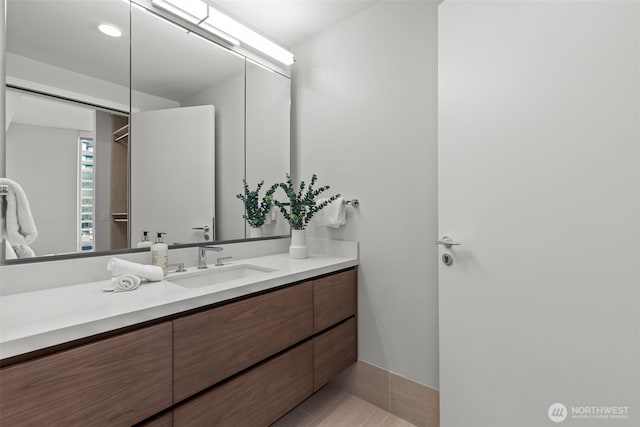 121 Stewart St Unit 2807, Seattle, WA 98101 - bathroom with vanity