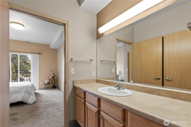 516 Darby Dr Unit 213, Bellingham, WA 98226 - bathroom with vanity and connected bathroom
