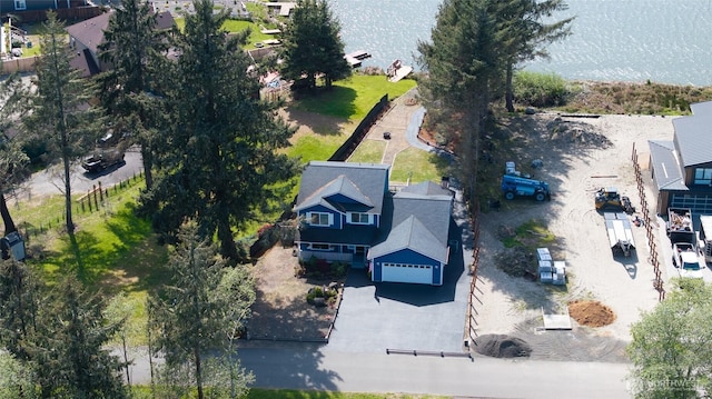 293 Glacier Ct SE, Ocean Shores, WA 98569 - bird's eye view featuring a residential view