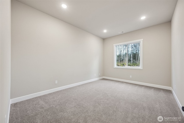10603 134th Ave NE Unit 102, Lake Stevens, WA 98258 - carpeted spare room with baseboards and recessed lighting