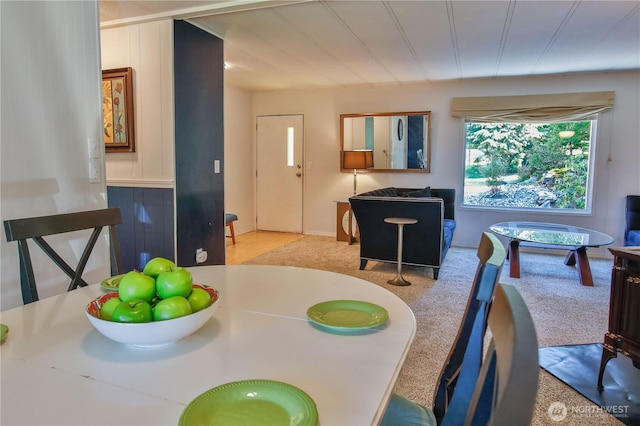3276 E Harbor Rd, Langley, WA 98260 - dining room featuring carpet