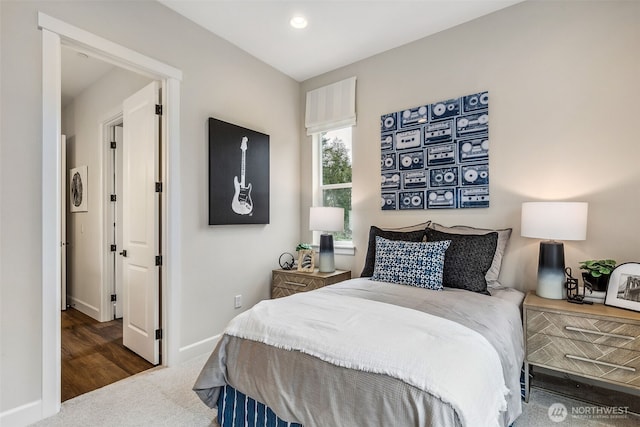10619 132nd Ave NE Unit 101, Lake Stevens, WA 98258 - bedroom featuring baseboards and carpet flooring