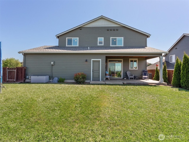904 E Tanoak Ave, La Center, WA 98629 - rear view of house featuring a patio area