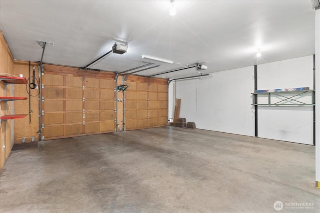 1321 E Smith Rd, Bellingham, WA 98226 - garage featuring a garage door opener