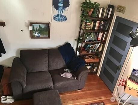 living room featuring wood finished floors