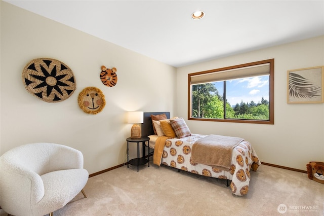 14320 2nd Ave NE, Marysville, WA 98271 - bedroom featuring baseboards and light carpet