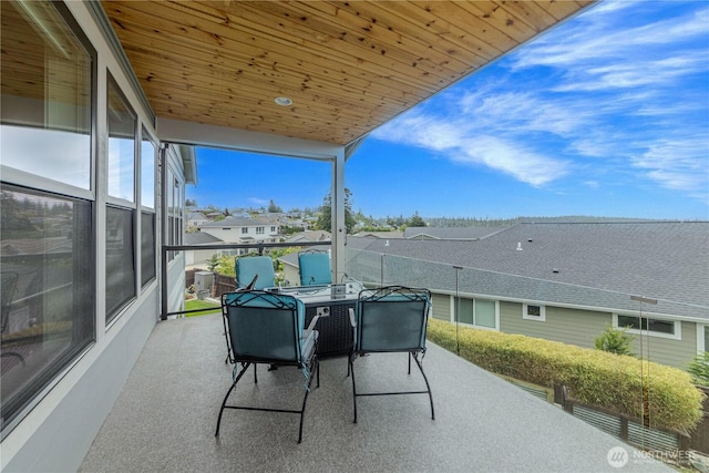1602 Latitude Cir, Anacortes, WA 98221 - view of patio featuring a residential view