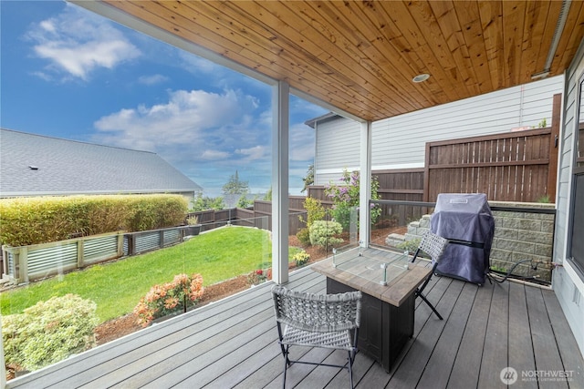 1602 Latitude Cir, Anacortes, WA 98221 - deck featuring area for grilling