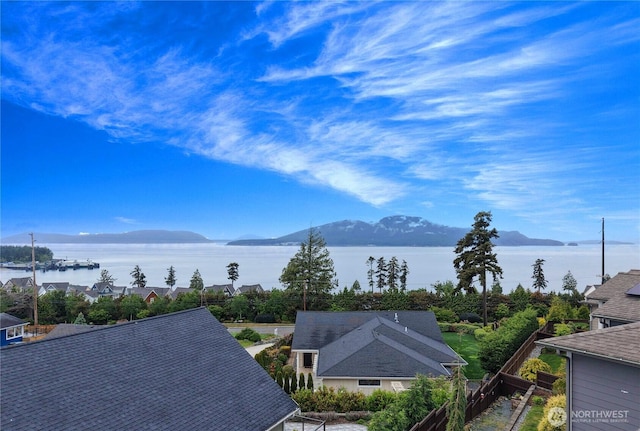 1602 Latitude Cir, Anacortes, WA 98221 - view of mountain background featuring a nearby body of water