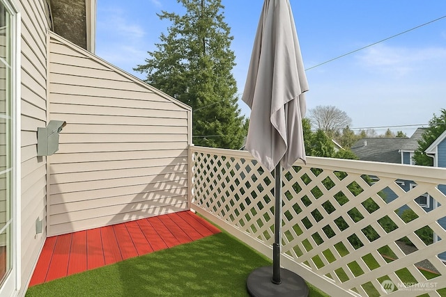 2709 Maplewood Ave Unit 304, Bellingham, WA 98225 - view of wooden terrace