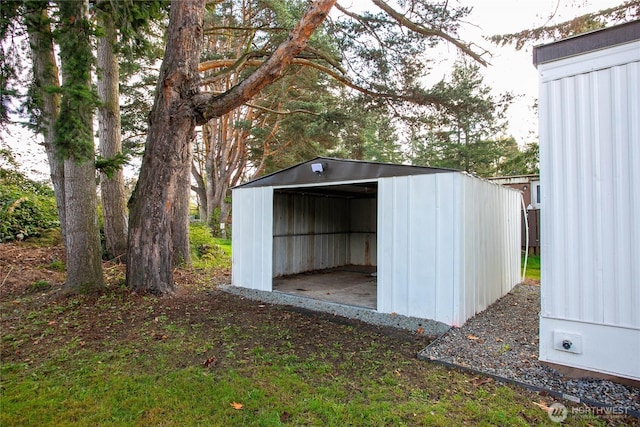 view of outbuilding with an outdoor structure