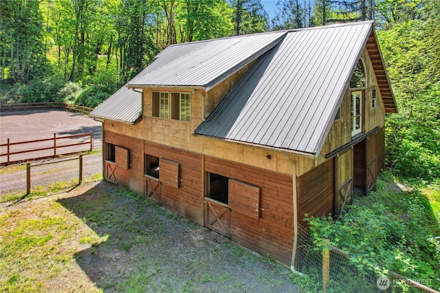 24005 SE 132nd Way, Issaquah, WA 98027 - back of house with metal roof and a detached garage