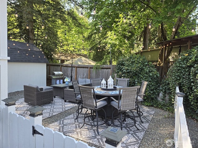 31101 116th Ave SE Unit 30, Auburn, WA 98092 - fenced backyard with a patio area and area for grilling