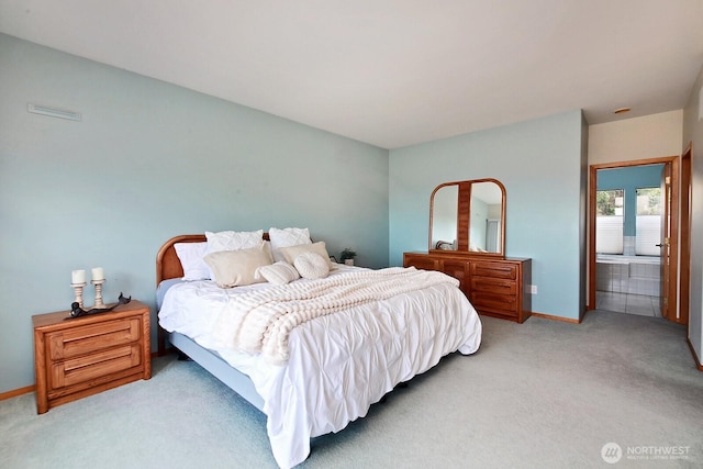 1491 Olympic Heights Ln, Freeland, WA 98249 - bedroom featuring baseboards and light carpet