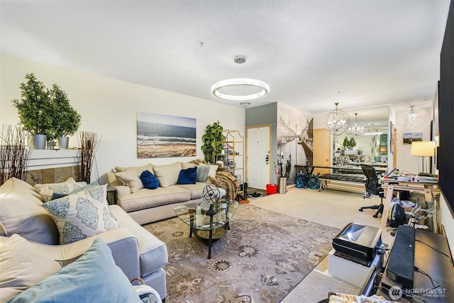 825 Harrington Pl SE Unit 2145, Renton, WA 98058 - living room with carpet