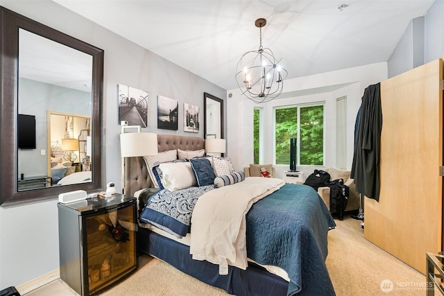 825 Harrington Pl SE Unit 2145, Renton, WA 98058 - carpeted bedroom with a chandelier