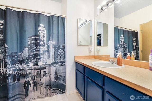 825 Harrington Pl SE Unit 2145, Renton, WA 98058 - full bathroom featuring vanity and curtained shower