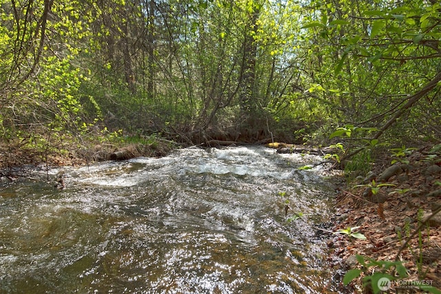 view of landscape featuring a view of trees