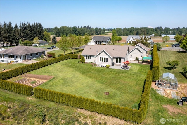 aerial view