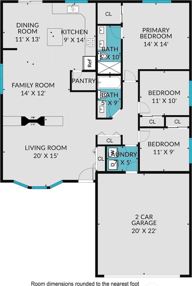 18711 22nd Dr SE, Bothell, WA 98012 - home floor plan