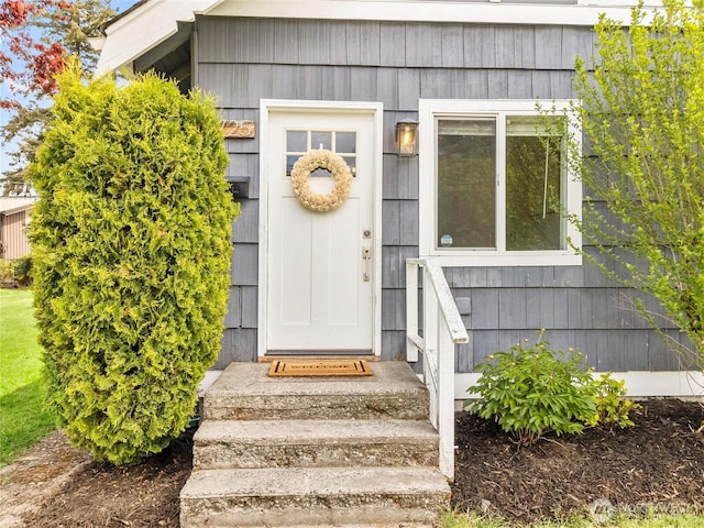 view of entrance to property