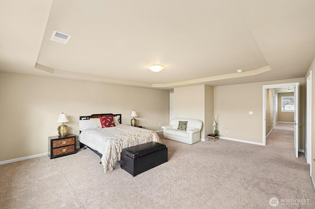 18709 138th Street Ct E, Bonney Lake, WA 98391 - carpeted bedroom featuring a raised ceiling and baseboards