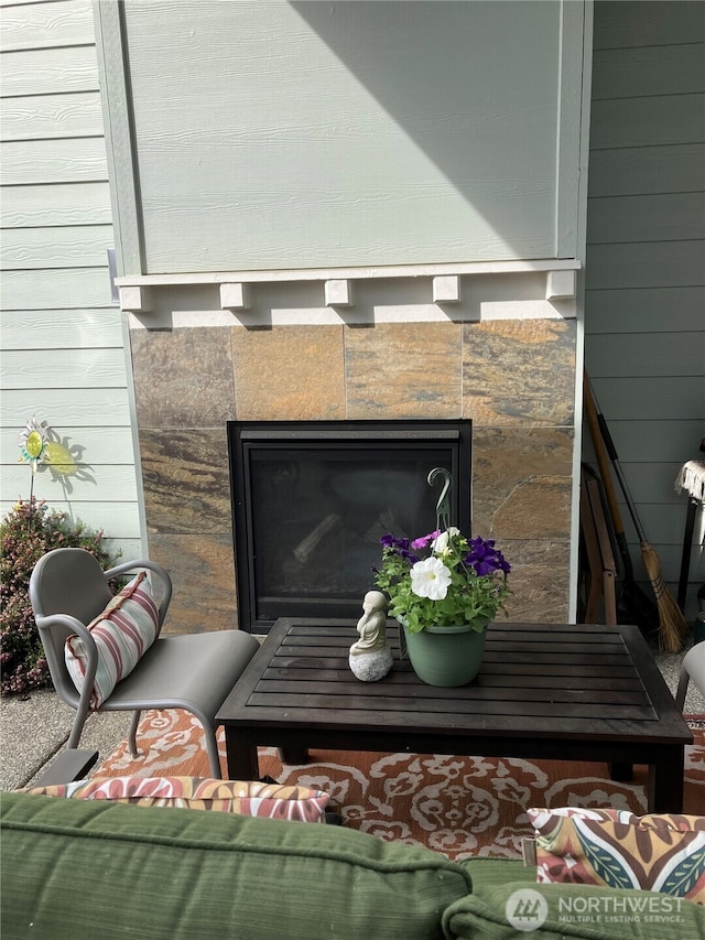 18709 138th Street Ct E, Bonney Lake, WA 98391 - detailed view of a fireplace