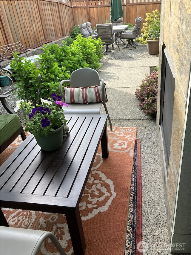 18709 138th Street Ct E, Bonney Lake, WA 98391 - balcony with a patio area and outdoor dining space