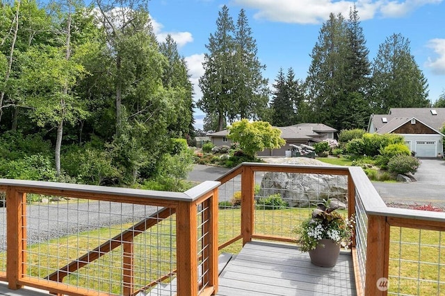 155 Baldwin Ln, Port Ludlow, WA 98365 - wooden deck with a lawn