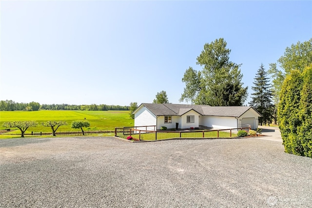 2995 Haynie Rd, Custer, WA 98240 - ranch-style home featuring an attached garage and driveway