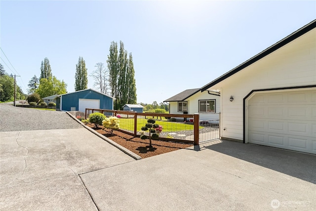 2995 Haynie Rd, Custer, WA 98240 - view of front of house featuring fence and concrete driveway