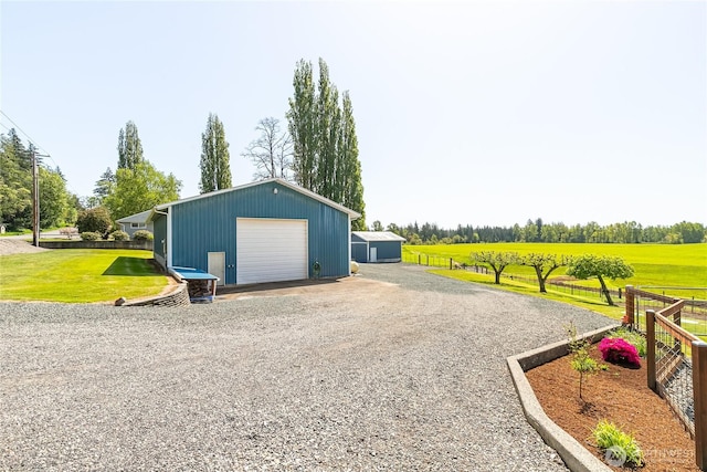 2995 Haynie Rd, Custer, WA 98240 - detached garage featuring driveway