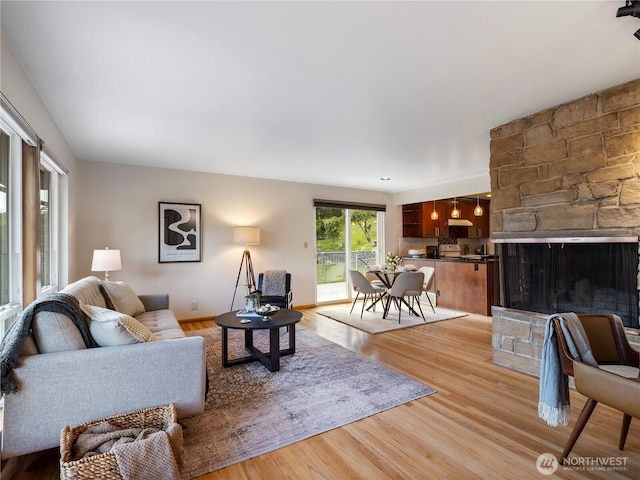 16631 Sylvester Rd SW, Burien, WA 98166 - living room with light wood-type flooring