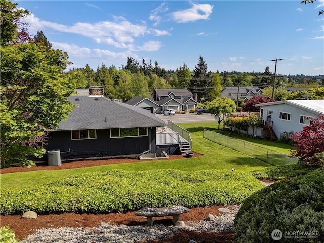 16631 Sylvester Rd SW, Burien, WA 98166 - rear view of property featuring a shingled roof and a chimney