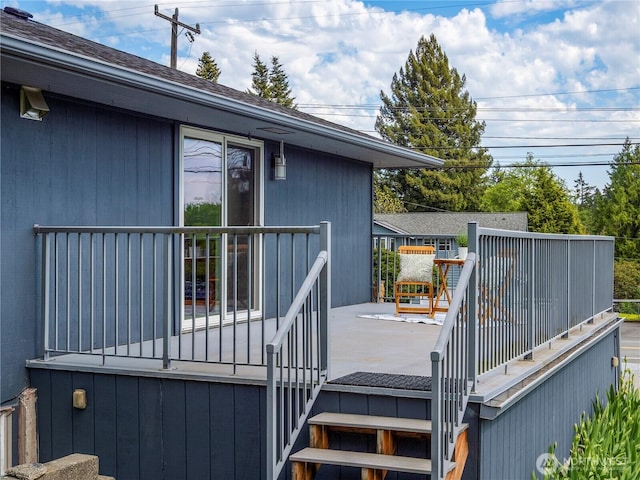 16631 Sylvester Rd SW, Burien, WA 98166 - wooden terrace with stairs
