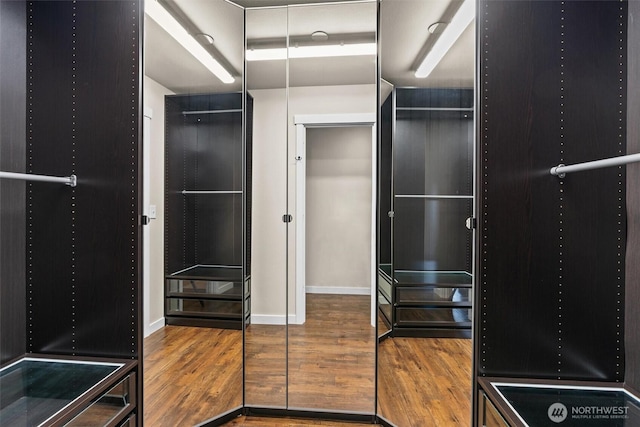 3530 128th St SE, Everett, WA 98208 - walk in closet featuring wood finished floors