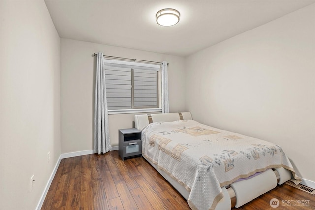 3530 128th St SE, Everett, WA 98208 - bedroom featuring baseboards and dark wood-style floors