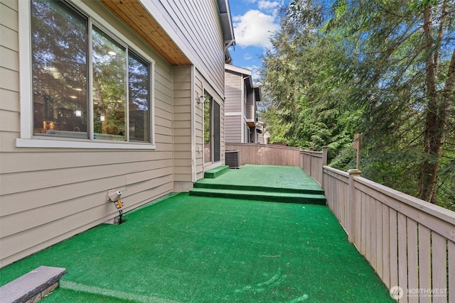 3530 128th St SE, Everett, WA 98208 - view of patio with central AC