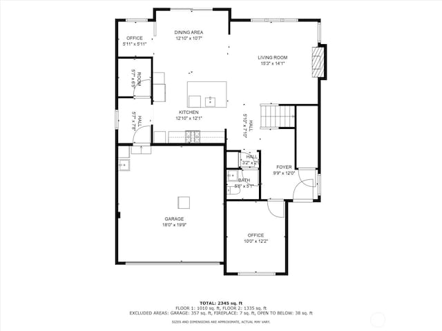 3530 128th St SE, Everett, WA 98208 - room layout