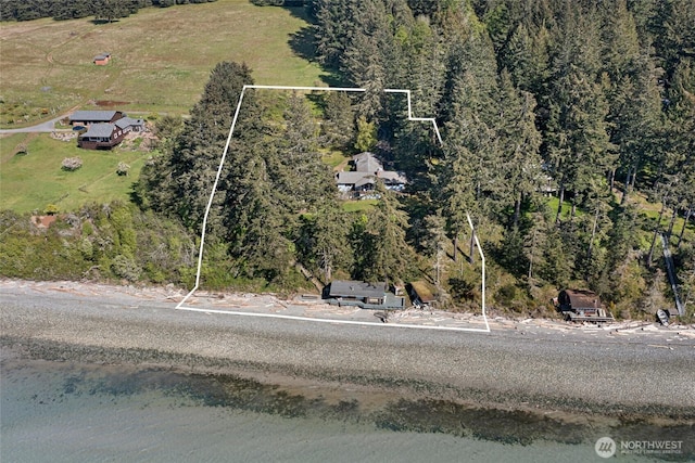 drone / aerial view