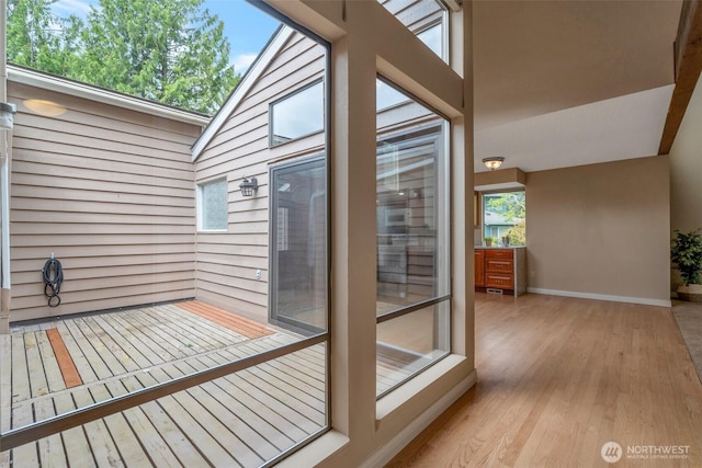 25432 213th Pl SE Unit 4, Maple Valley, WA 98038 - view of wooden deck