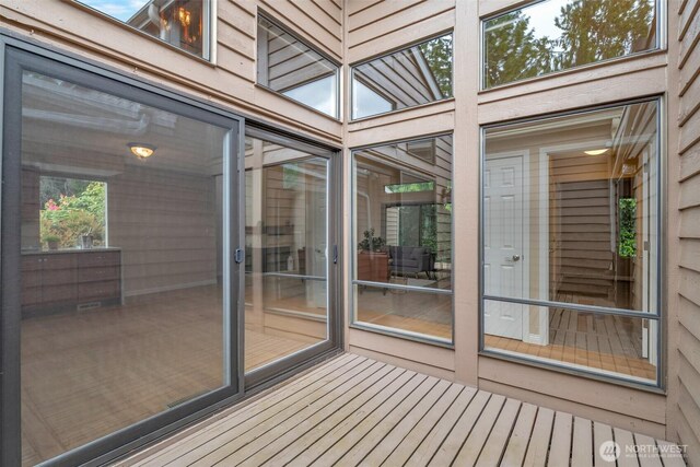 25432 213th Pl SE Unit 4, Maple Valley, WA 98038 - view of unfurnished sunroom
