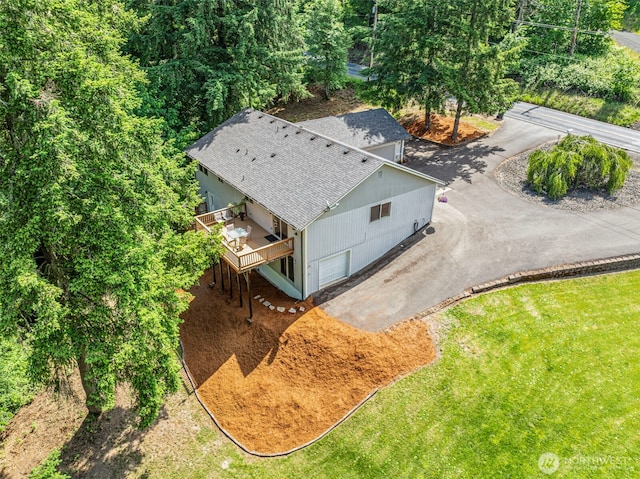 1027 Fishpond Rd, Kelso, WA 98626 - view from above of property