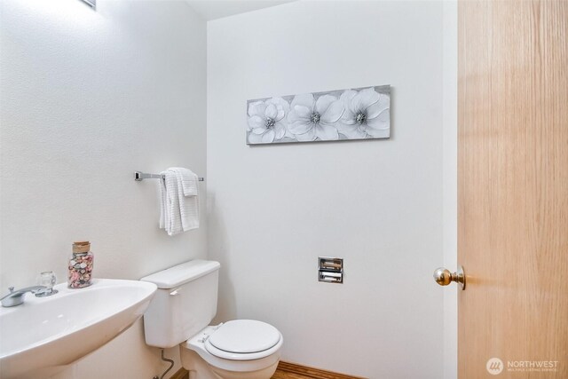 1742 N 122nd St, Seattle, WA 98133 - half bath with a sink and toilet