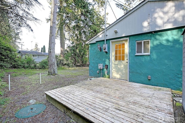 566 Sundin Dr, Camano Island, WA 98282 - view of deck