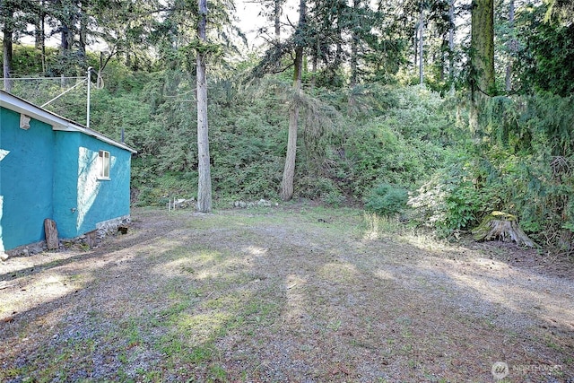 566 Sundin Dr, Camano Island, WA 98282 - view of yard with a view of trees